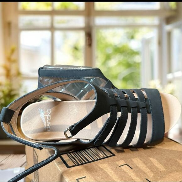 Dansko Athena Milled Nubuck Sandals Size 40 EU 9.5 - 10 US - Picture 15 of 16